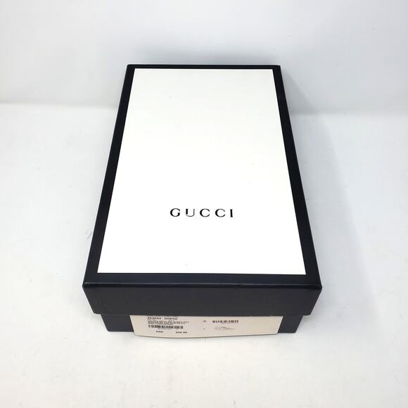 Gucci Ace Metallic Star Sneakers Shoes White Leather 454562 Size 37.5 / US 7.5 - Picture 10 of 10
